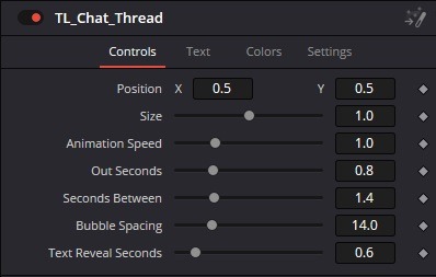 Chat Inspector settings